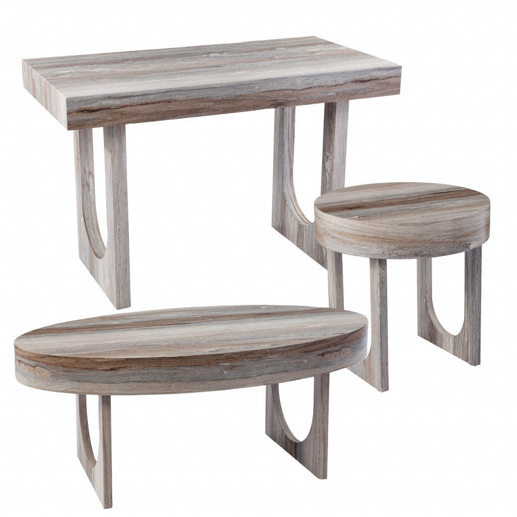 45" Brown Writing Desk-Desks-DECOROLALA