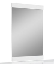 45" Superb White High Gloss Mirror-Mirrors-DECOROLALA