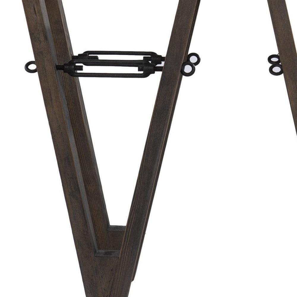 46" Clear and Gray Brown Glass Abstract Console Table-Console Tables-DECOROLALA