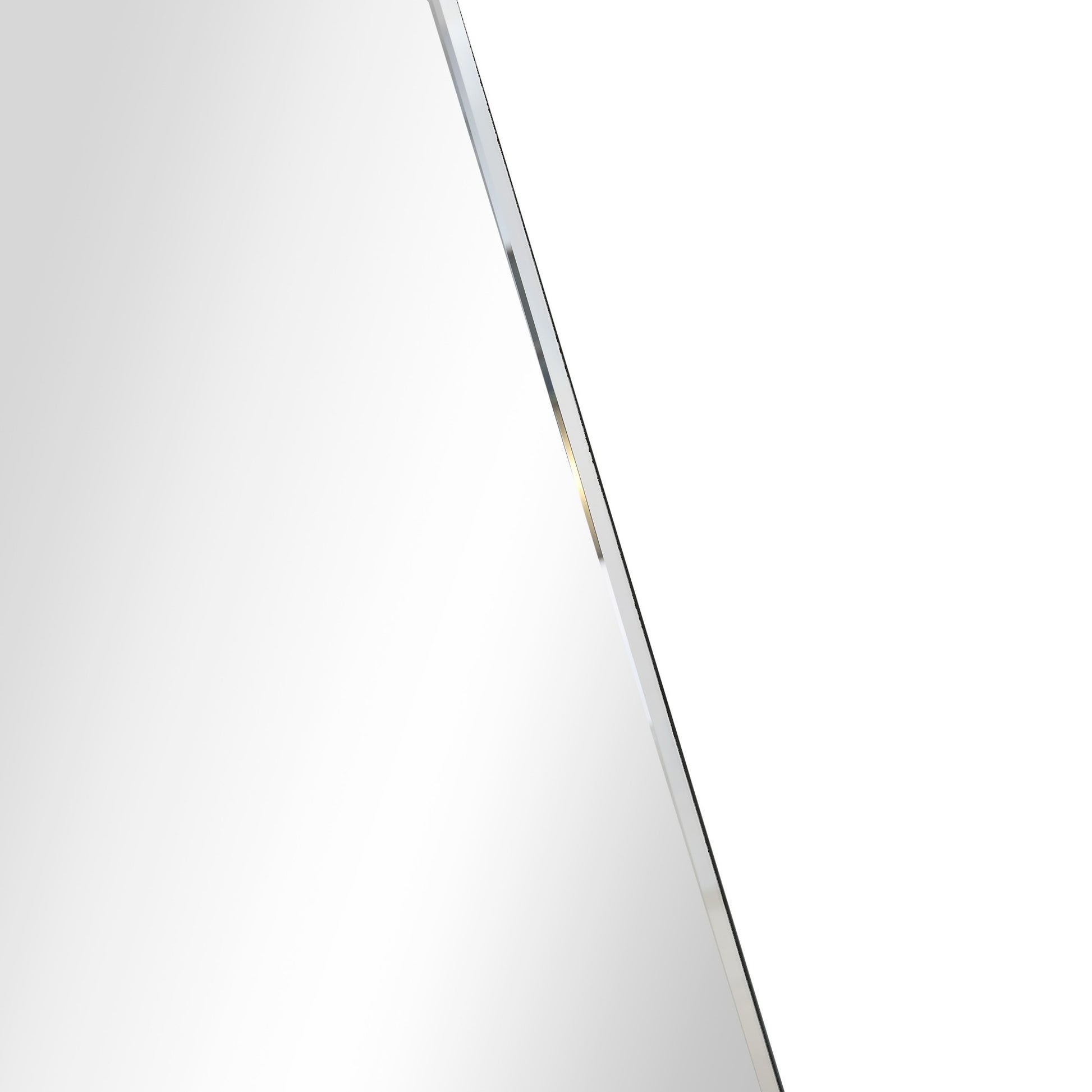 46" Silver Framed Accent Mirror-Mirrors-DECOROLALA