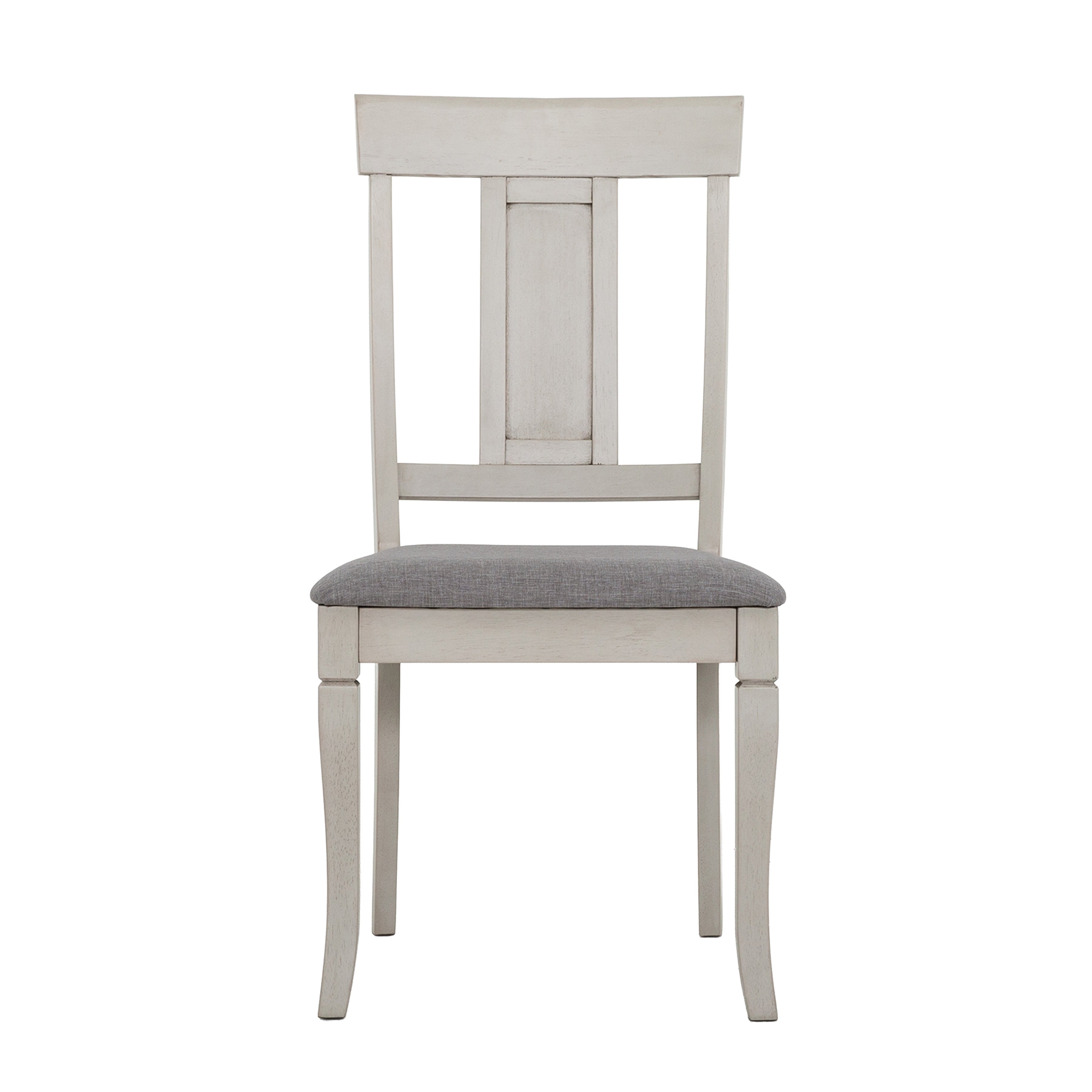 4600 Grey 5-Piece Round Pedestal Dining Set - 47" Table