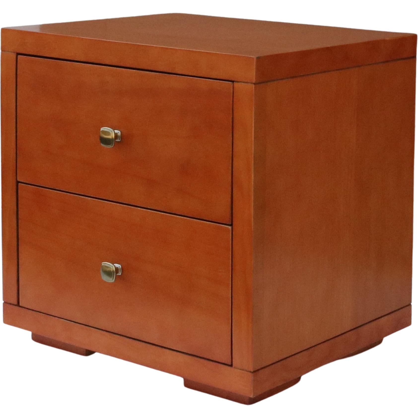 Two Piece Dark Red Solid and Manufactured Wood Bedroom Set-Bedroom Furniture Sets-DECOROLALA
