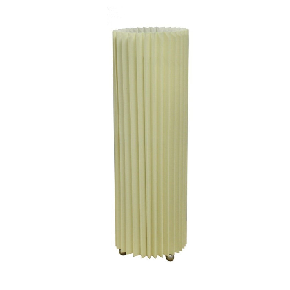 17" Off-White Metal Bedside Table Lamp With Off-White Shade-Table Lamps-DECOROLALA