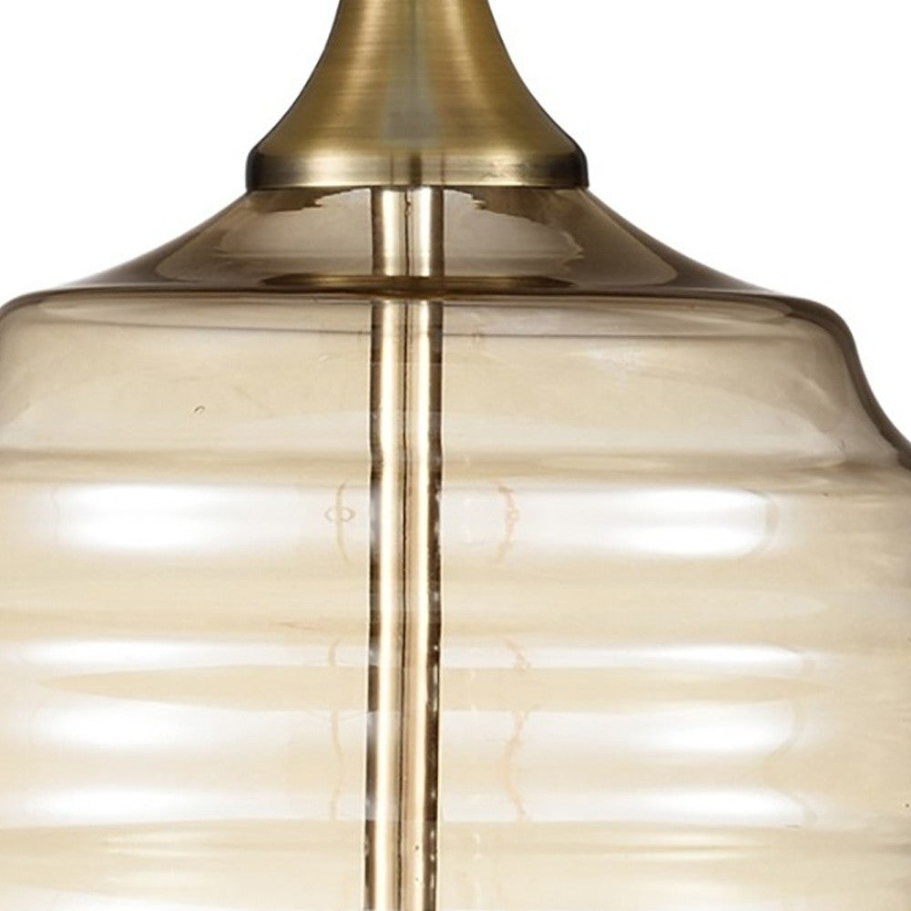 23" Off-White Metal Bedside Table Lamp With Off-White Shade-Table Lamps-DECOROLALA