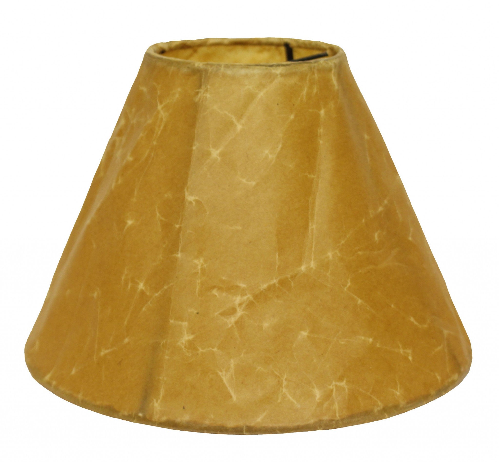 Brown Crinkle Oil Paper Print Empire Lamp shade 8"W Bottom-Lampshades-DECOROLALA