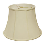 16" Ivory Altered Bell Monay Shantung Lampshade-Lampshades-DECOROLALA