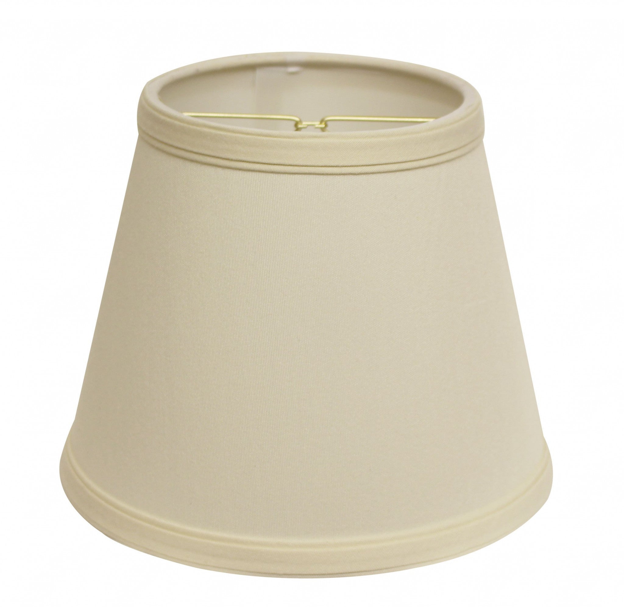 10" Ivory Empire Hardback Slanted No Slub Lampshade-Lampshades-DECOROLALA