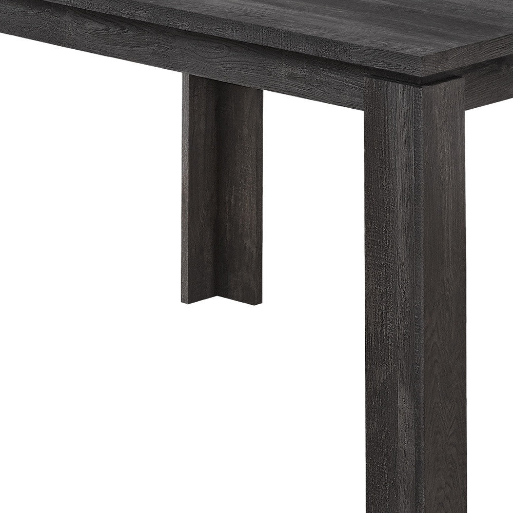 47" Black Dining Table-Dining Tables-DECOROLALA