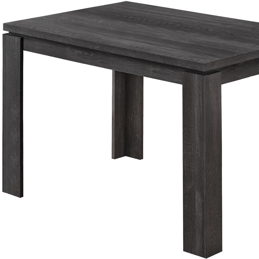 47" Black Dining Table-Dining Tables-DECOROLALA