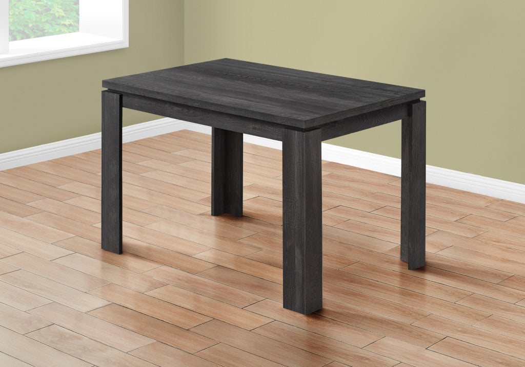 47" Black Dining Table-Dining Tables-DECOROLALA