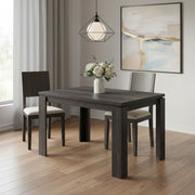 47" Black Dining Table-Dining Tables-DECOROLALA