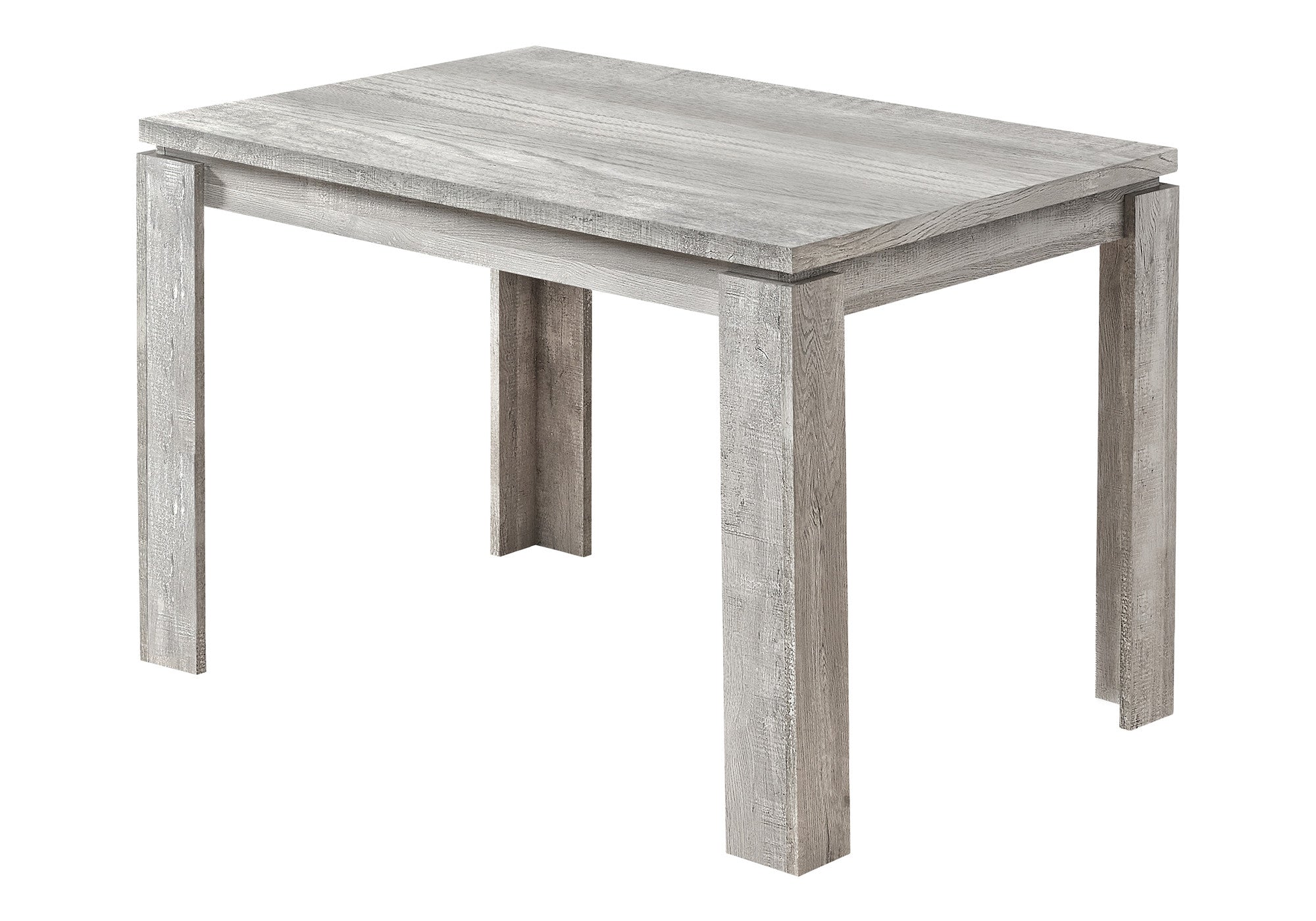 47" Gray Dining Table-Dining Tables-DECOROLALA