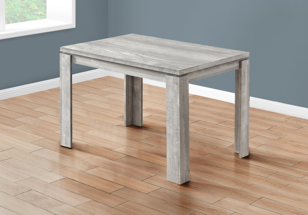 47" Gray Dining Table-Dining Tables-DECOROLALA