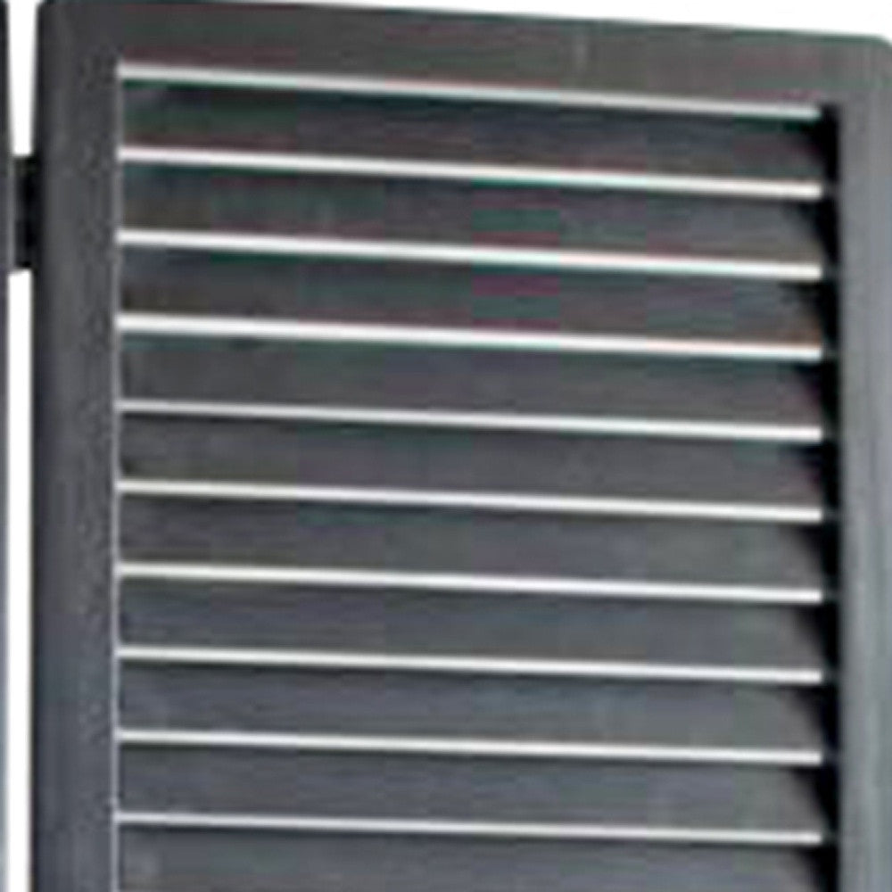 47 X 67 Black Wood Screen-Room Dividers-DECOROLALA