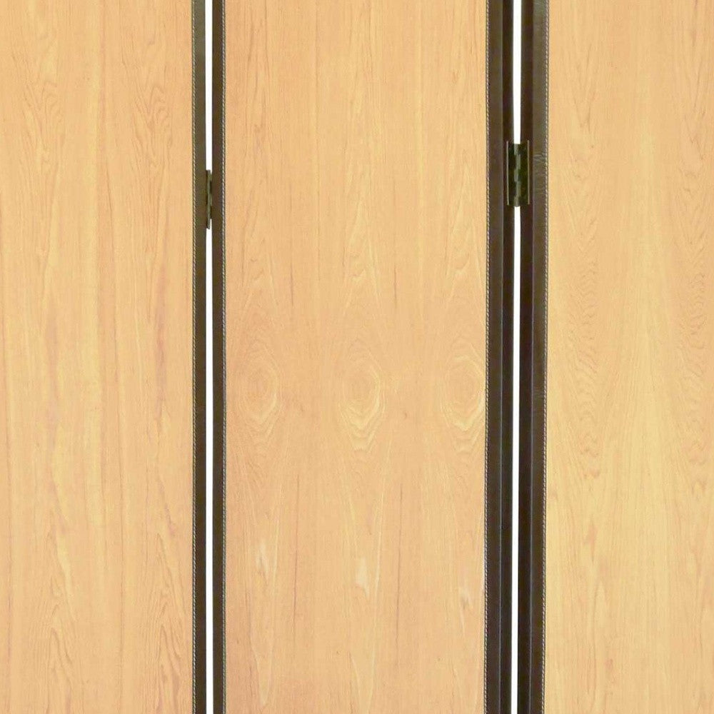 47 X 71 Natural Wood Screen-Room Dividers-DECOROLALA