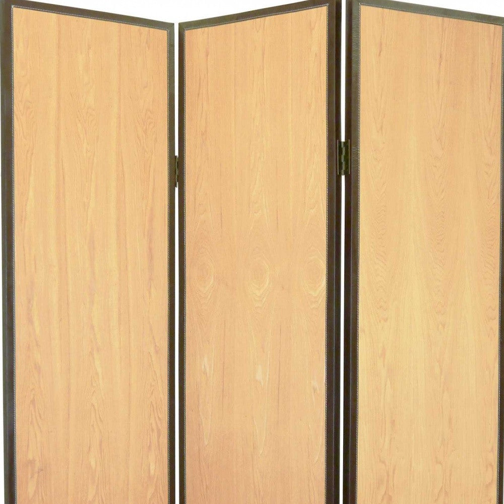 47 X 71 Natural Wood Screen-Room Dividers-DECOROLALA