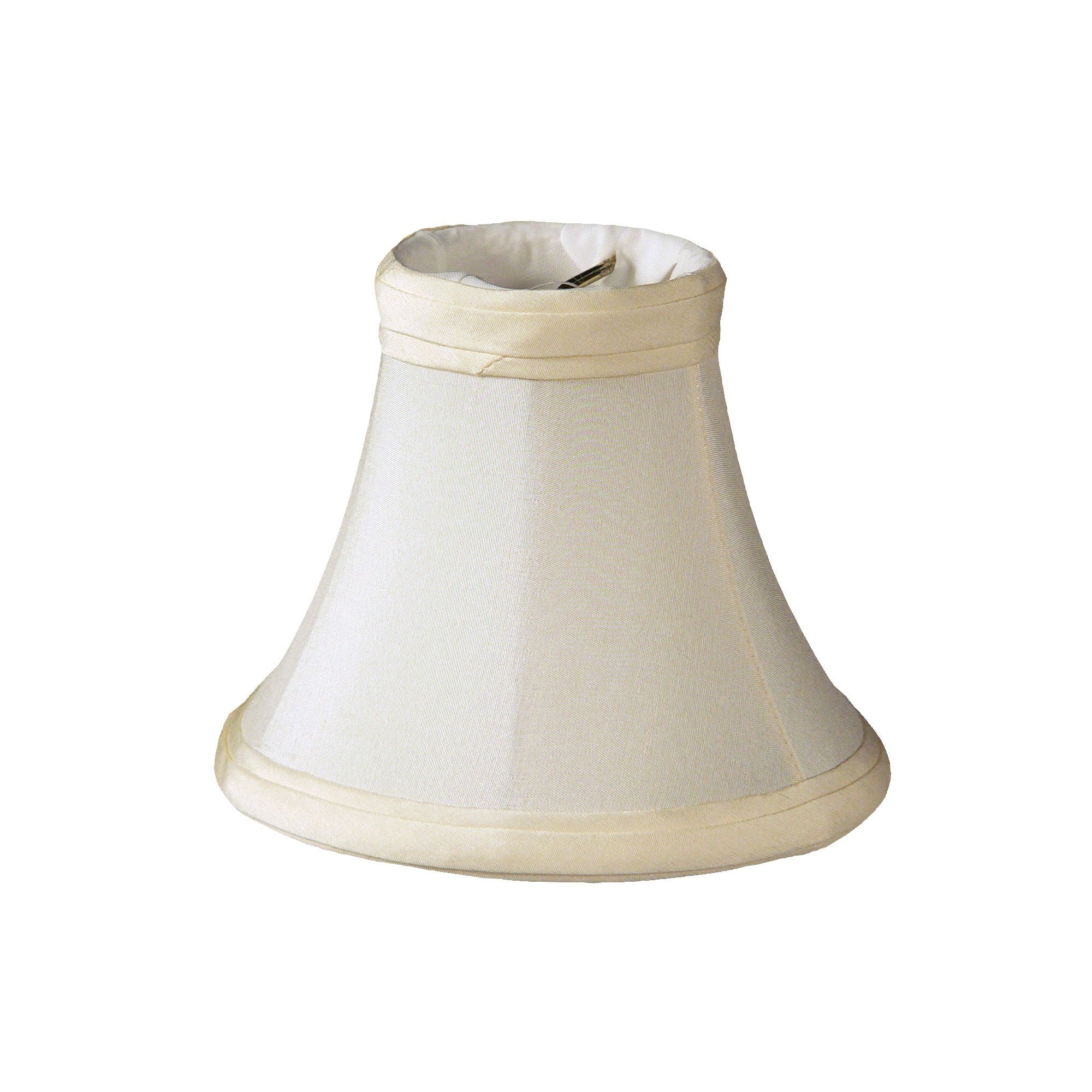 4" Slate Grey Premium Silk Set of 6 Chandelier Shantung Lampshades-Lampshades-DECOROLALA