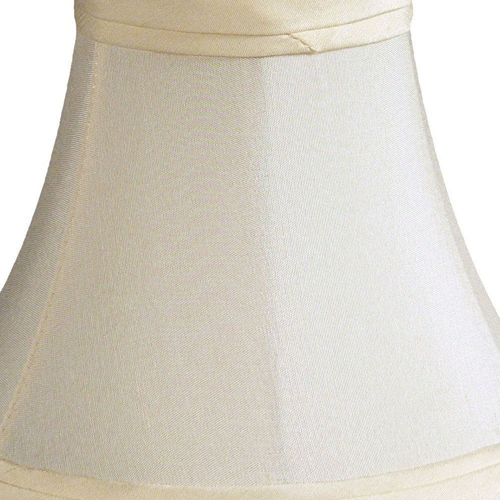 4" Slate Grey Premium Silk Set of 6 Chandelier Shantung Lampshades-Lampshades-DECOROLALA