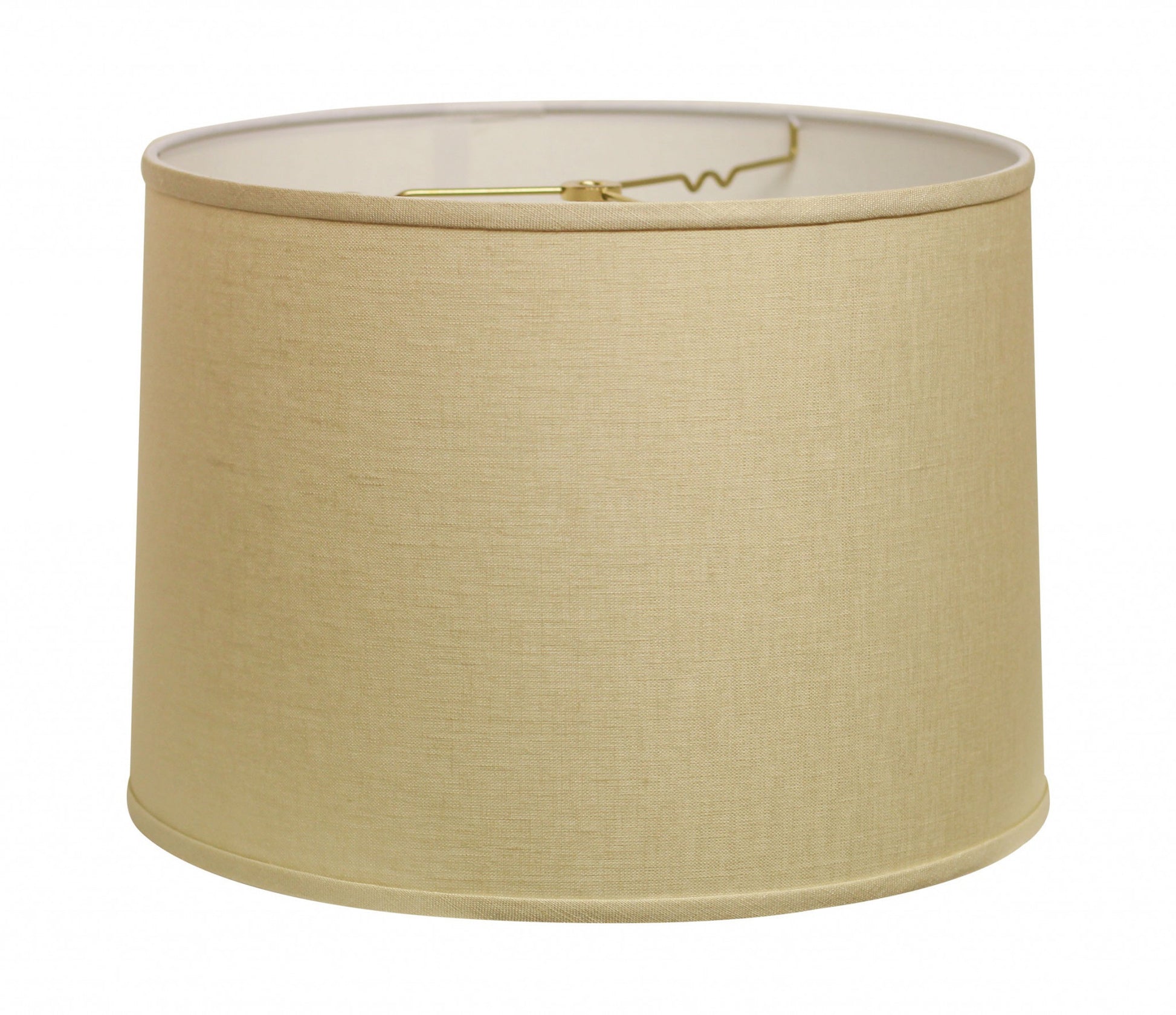 Beige Linen Drum Lamp Shade-Lampshades-DECOROLALA