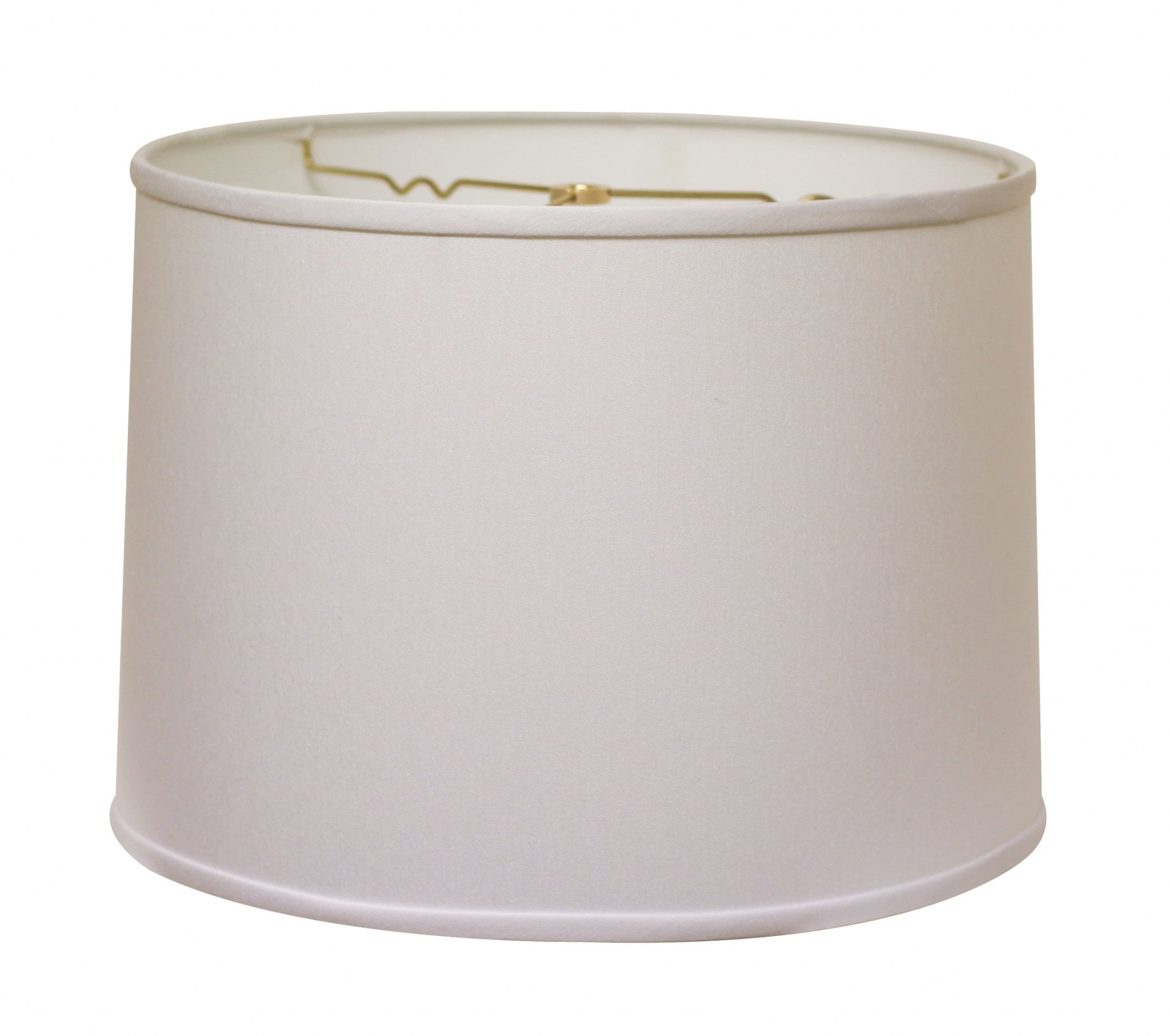 White No Slub Innsbruck Drum Lamp Shade-Lampshades-DECOROLALA