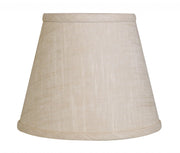 10" Light Wheat Hardback Empire Linen Lampshade-Lampshades-DECOROLALA