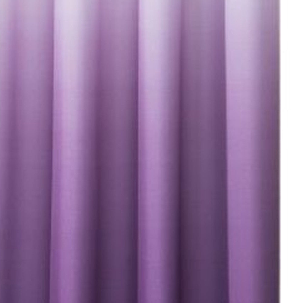 Set of Two 84" Purple Ombre Window Curtain Panels-Curtains and Drapes-DECOROLALA