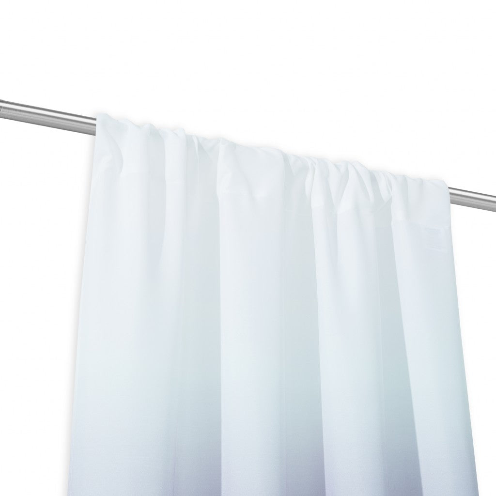 Set of Two 84" Blue Ombre Shades Window Panels-Curtains and Drapes-DECOROLALA