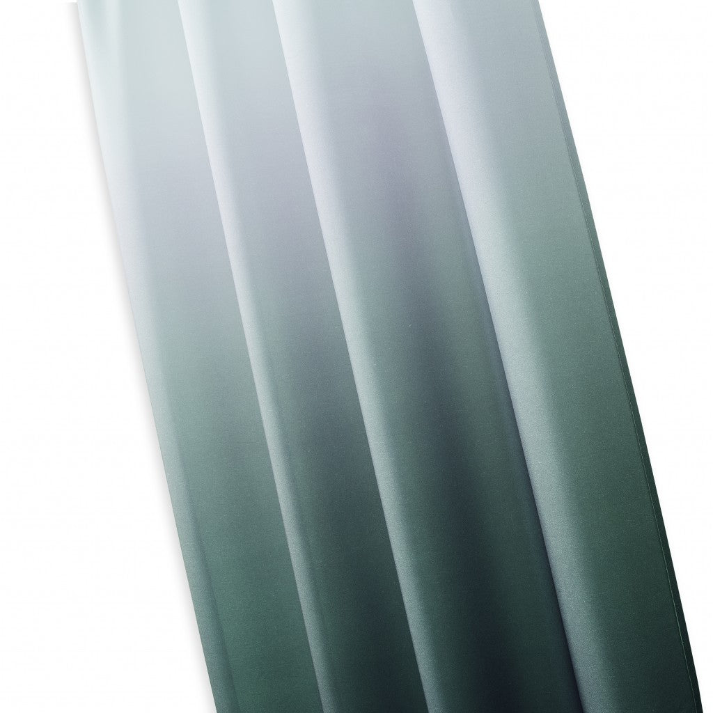 Set of Two 84" Blue Ombre Shades Window Panels-Curtains and Drapes-DECOROLALA