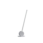 23" White Metal Leaning Stick LED Table Lamp-Table Lamps-DECOROLALA
