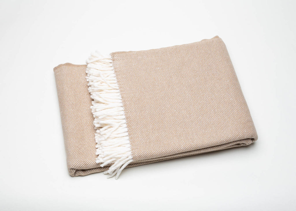 Stone Mini Dot Fringed Throw Blanket-Throws & Blankets-DECOROLALA
