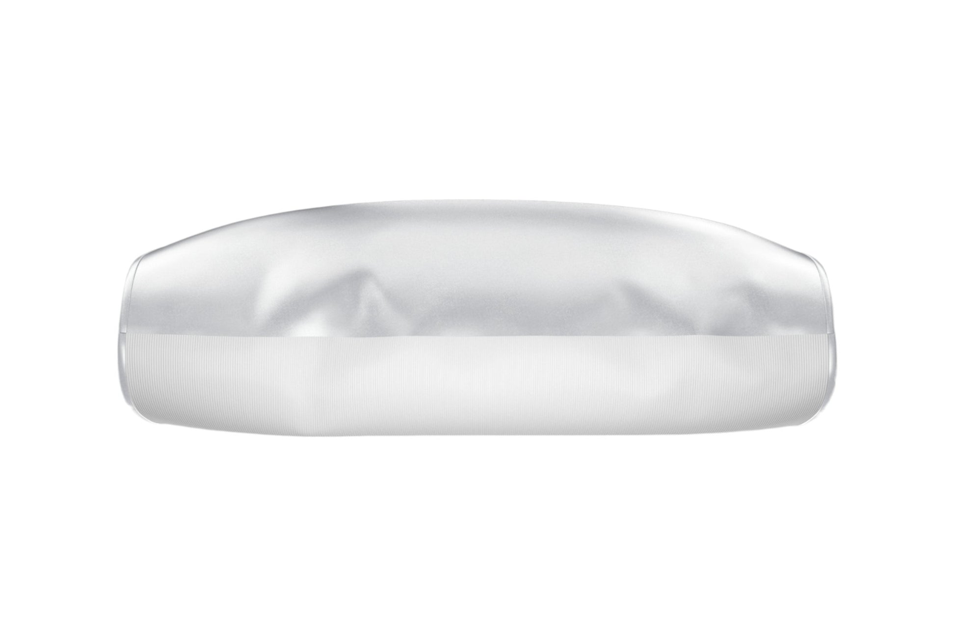 Silver Silk Open Ended Pillowcase-Bed Sheets-DECOROLALA