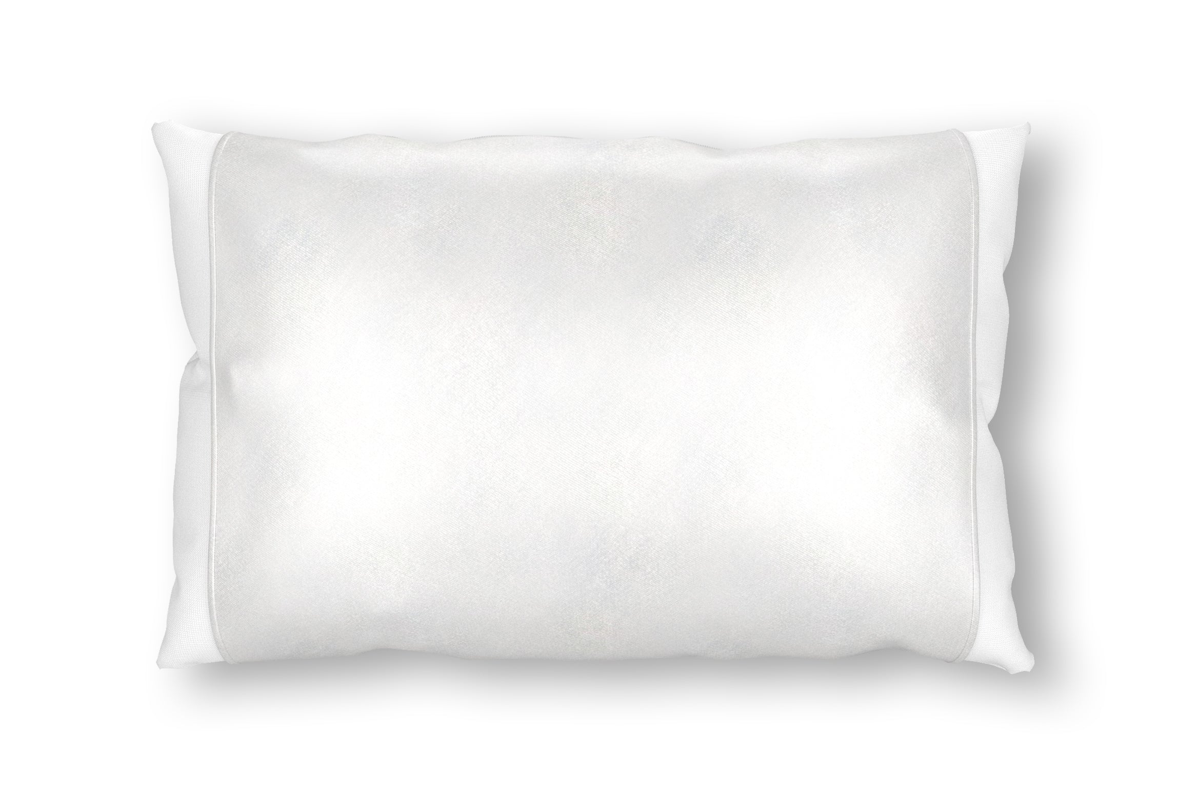 Ivory Silk Open Ended Pillowcase-Bed Sheets-DECOROLALA