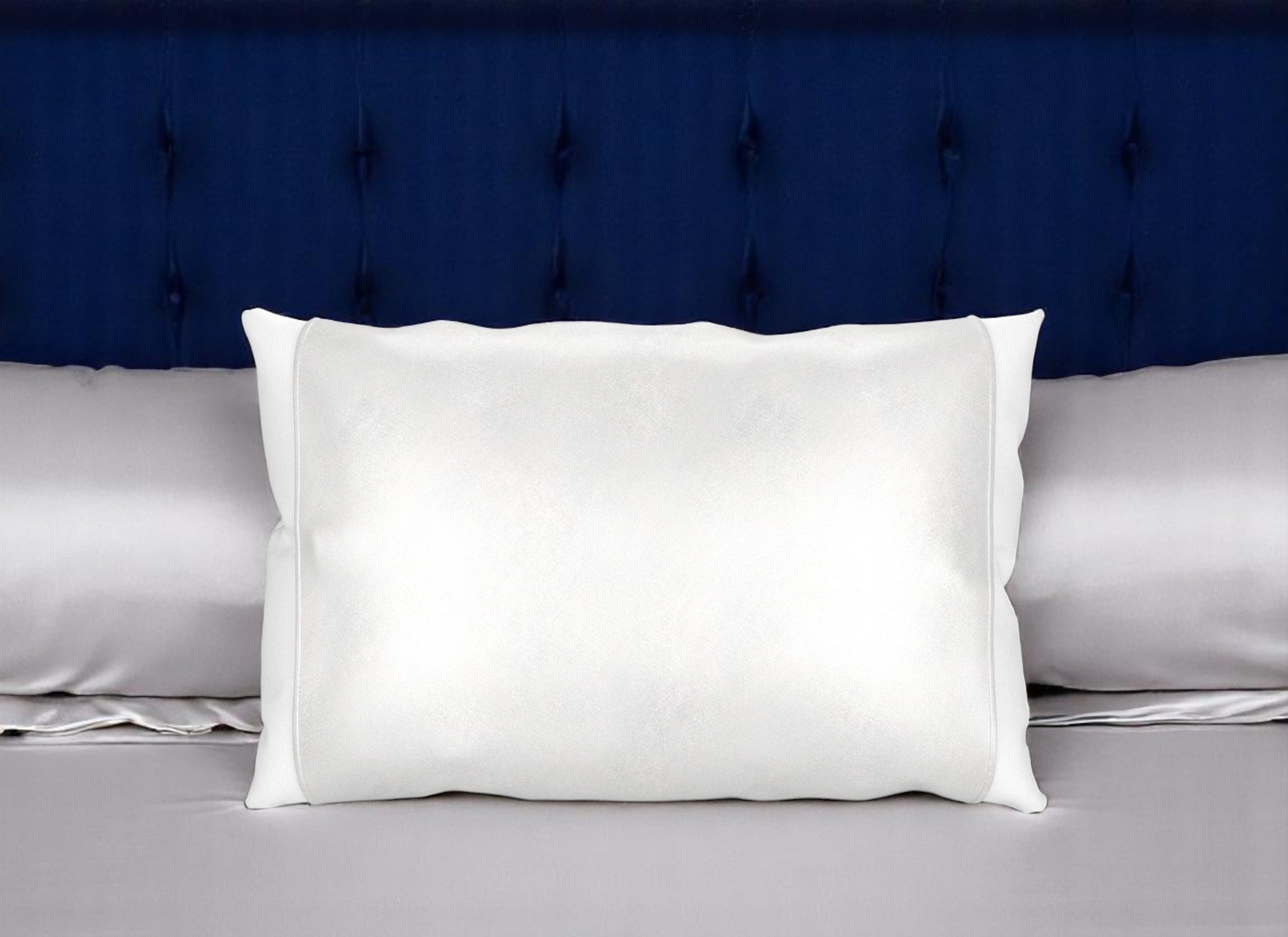 Ivory Silk Open Ended Pillowcase-Bed Sheets-DECOROLALA