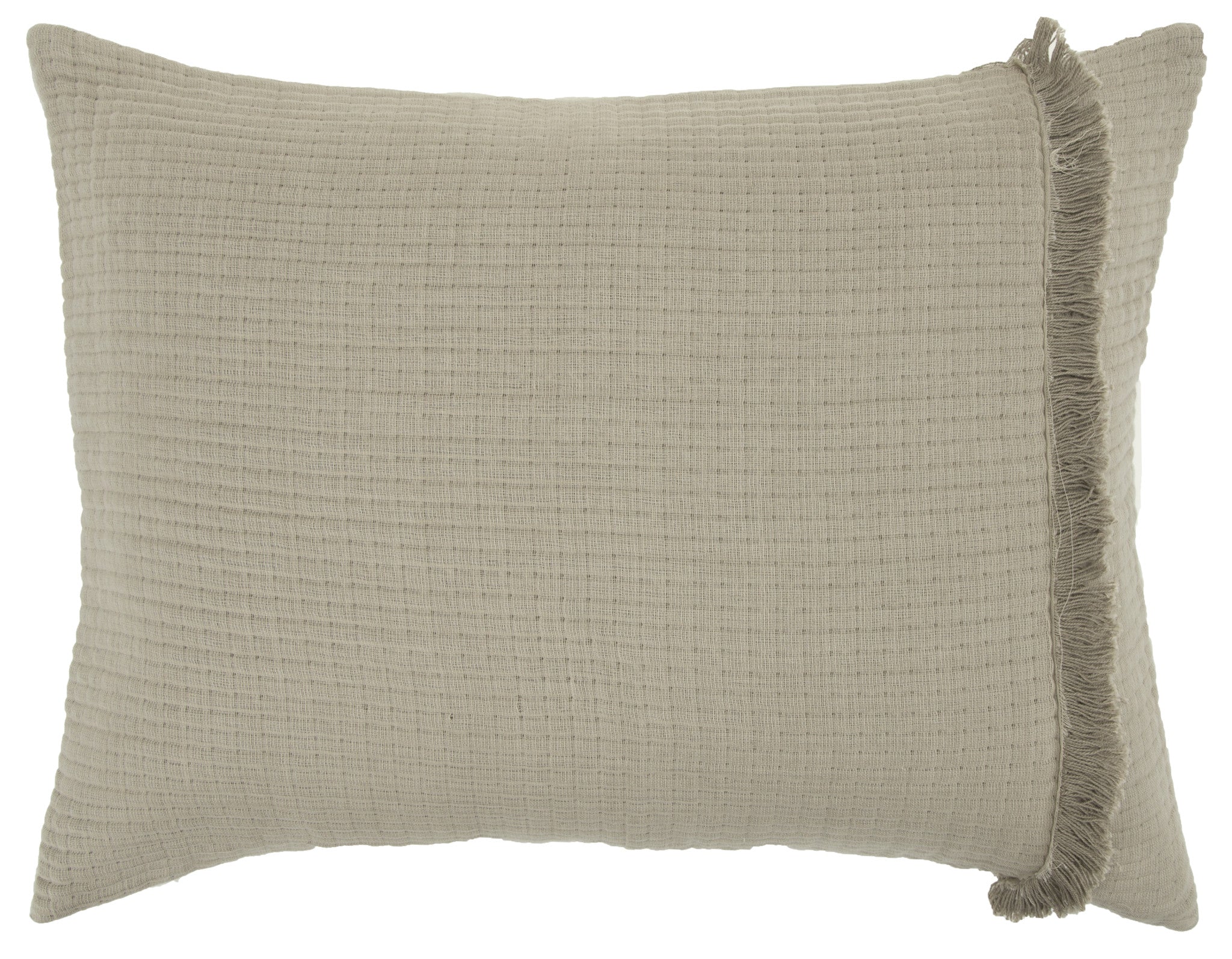 Natural Checkered King Quilt-Comforters and Quilts-DECOROLALA