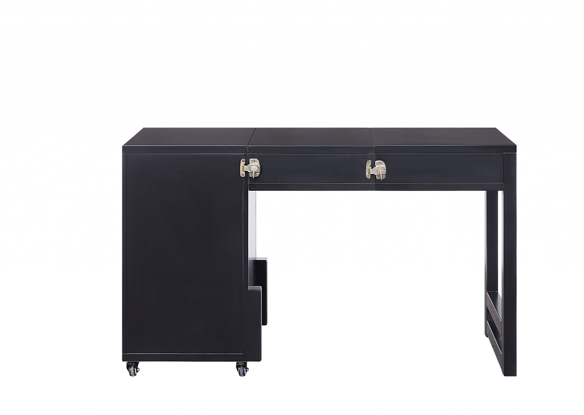 48" Black Writing Desk-Desks-DECOROLALA