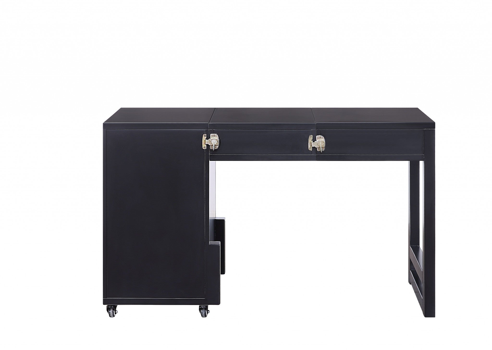 48" Black Writing Desk-Desks-DECOROLALA
