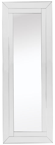 48" Clear Glass Framed Full Length Hanging Mirror-Mirrors-DECOROLALA