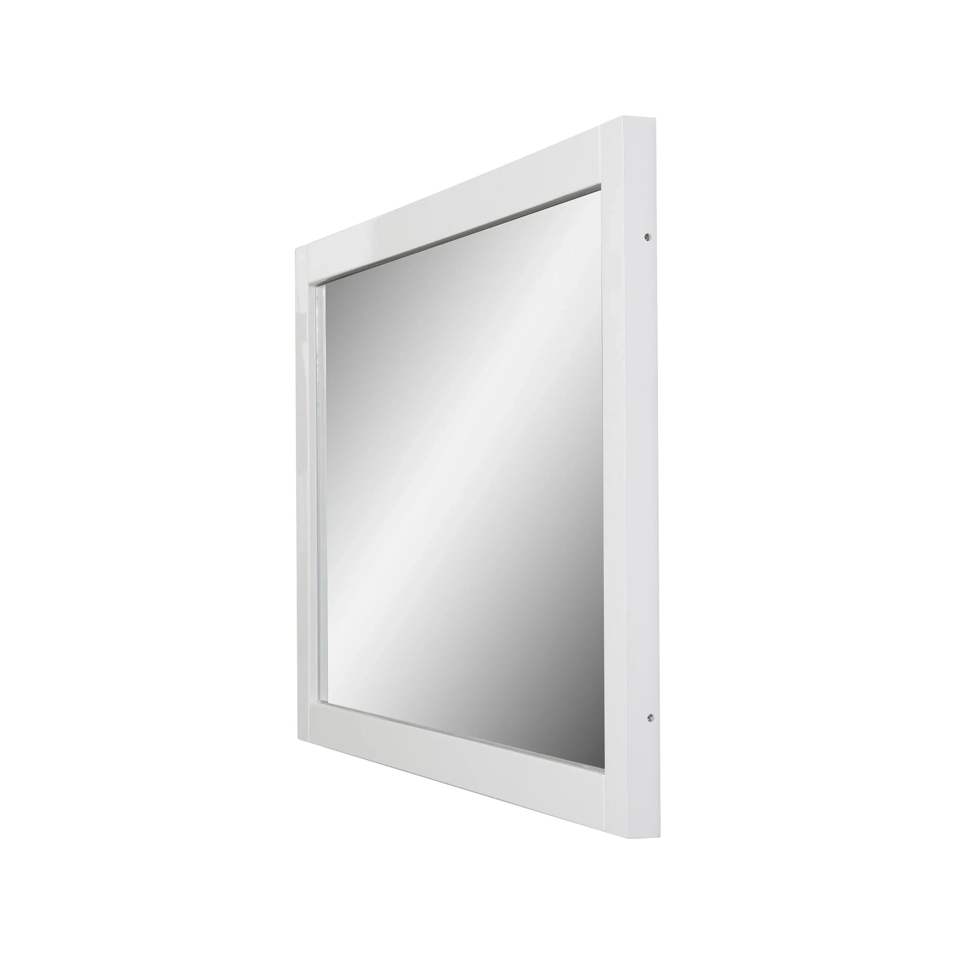 48" Rectangular Mirror with White Frame-Migration_Mirrors-DECOROLALA