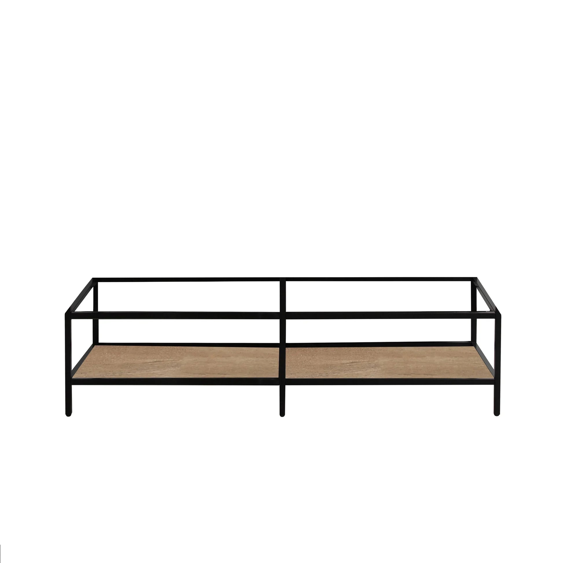 48" Rough Oak Wall Mount Single Sink Bathroom Vanity with White Polymarble Countertop-Migration_Bathroom Vanities-DECOROLALA