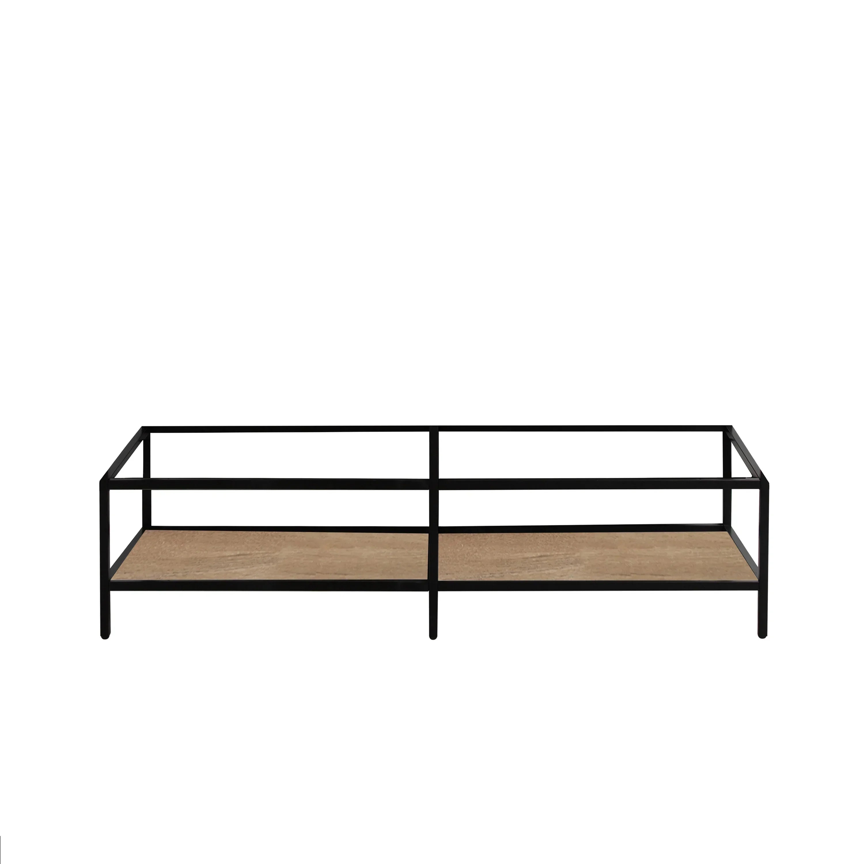 48" Rough Oak Wall Mount Single Sink Bathroom Vanity with White Polymarble Countertop-Migration_Bathroom Vanities-DECOROLALA