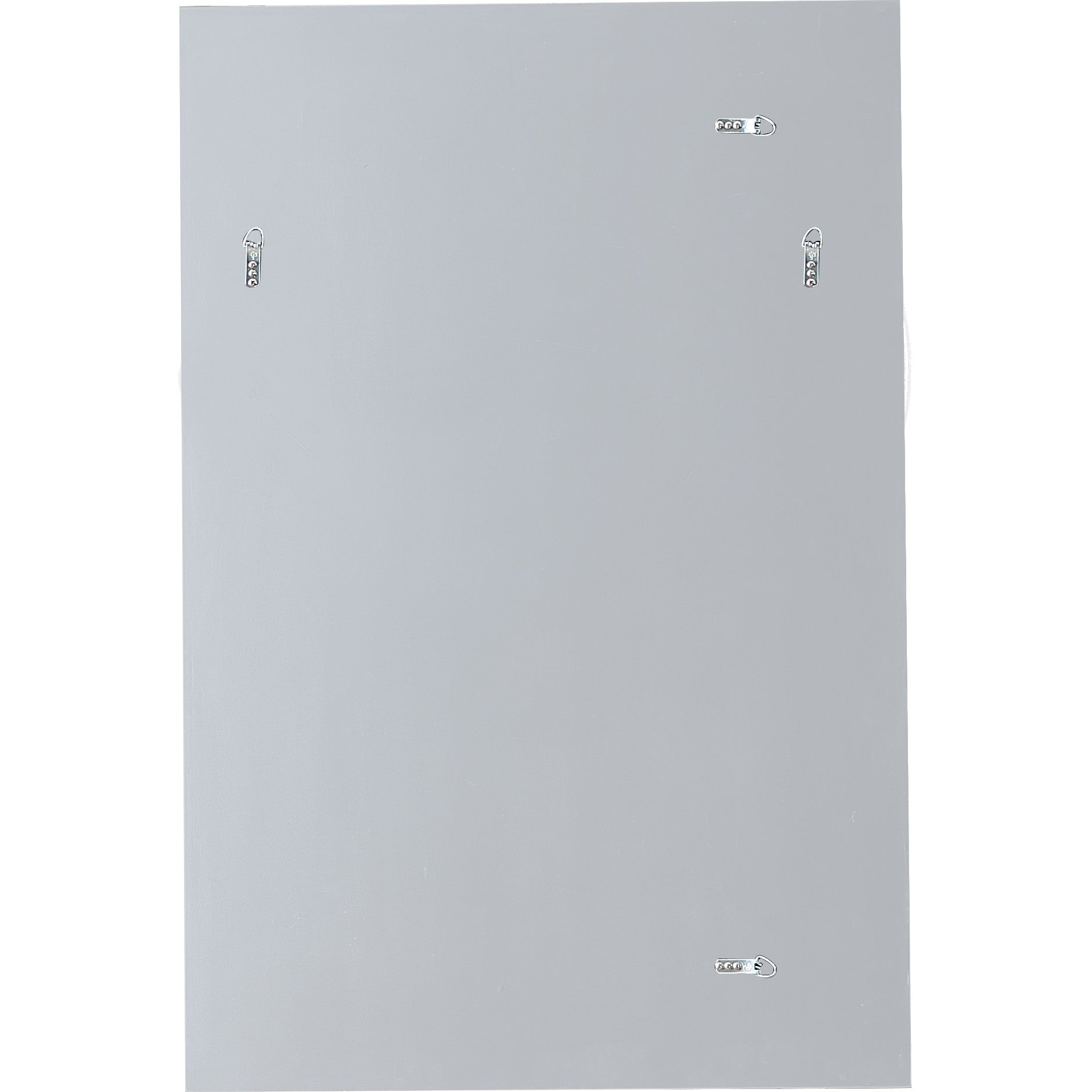 48" Silver Metal Framed Accent Mirror-Mirrors-DECOROLALA