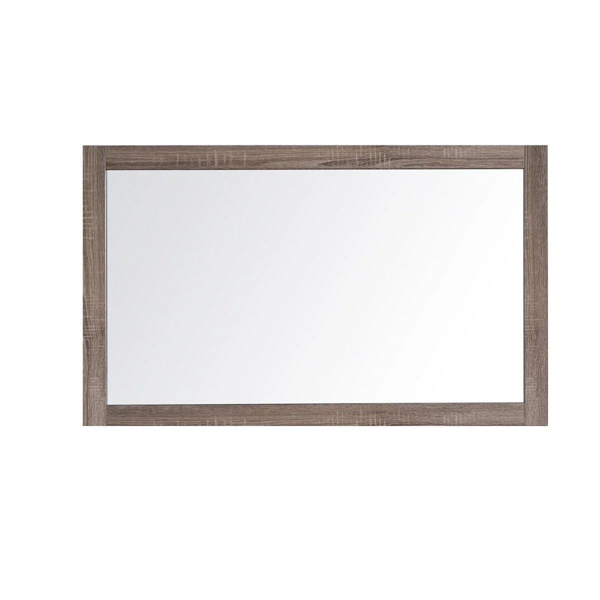 48" Sofia Framed Bathroom Mirror in Soft Oak Finish-Migration_Mirrors-DECOROLALA