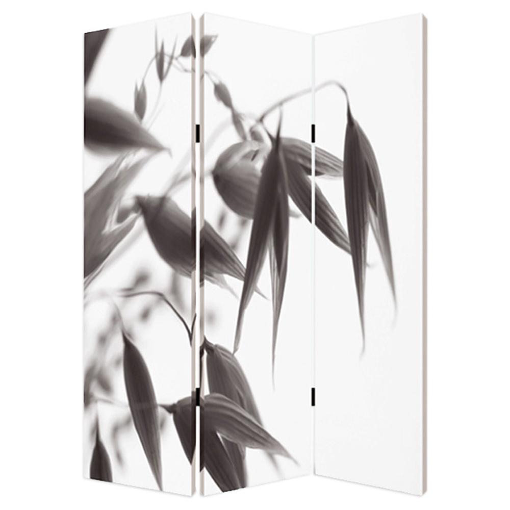 48" X 72" Multi Color Wood Canvas Screen-Room Dividers-DECOROLALA