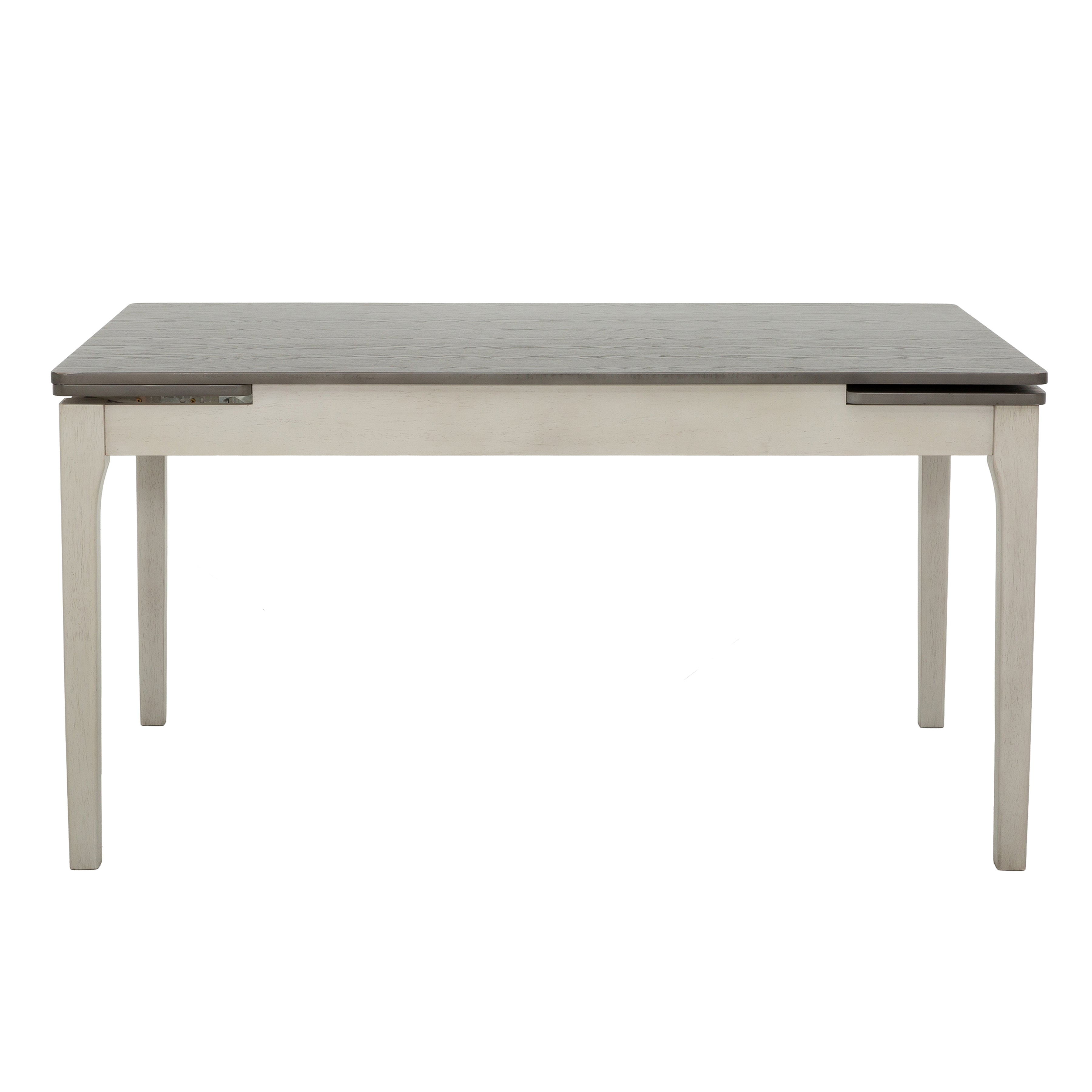 Moore 5-Piece Extendable Dining Set - Gray Rubberwood 59-83"W