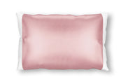 Dusty Rose Silk Open Ended Pillowcase-Bed Sheets-DECOROLALA