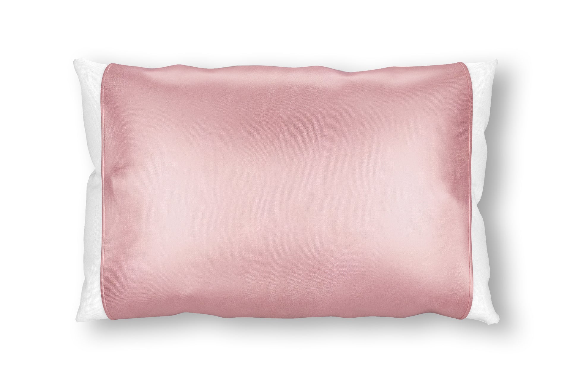 Dusty Rose Silk Open Ended Pillowcase-Bed Sheets-DECOROLALA
