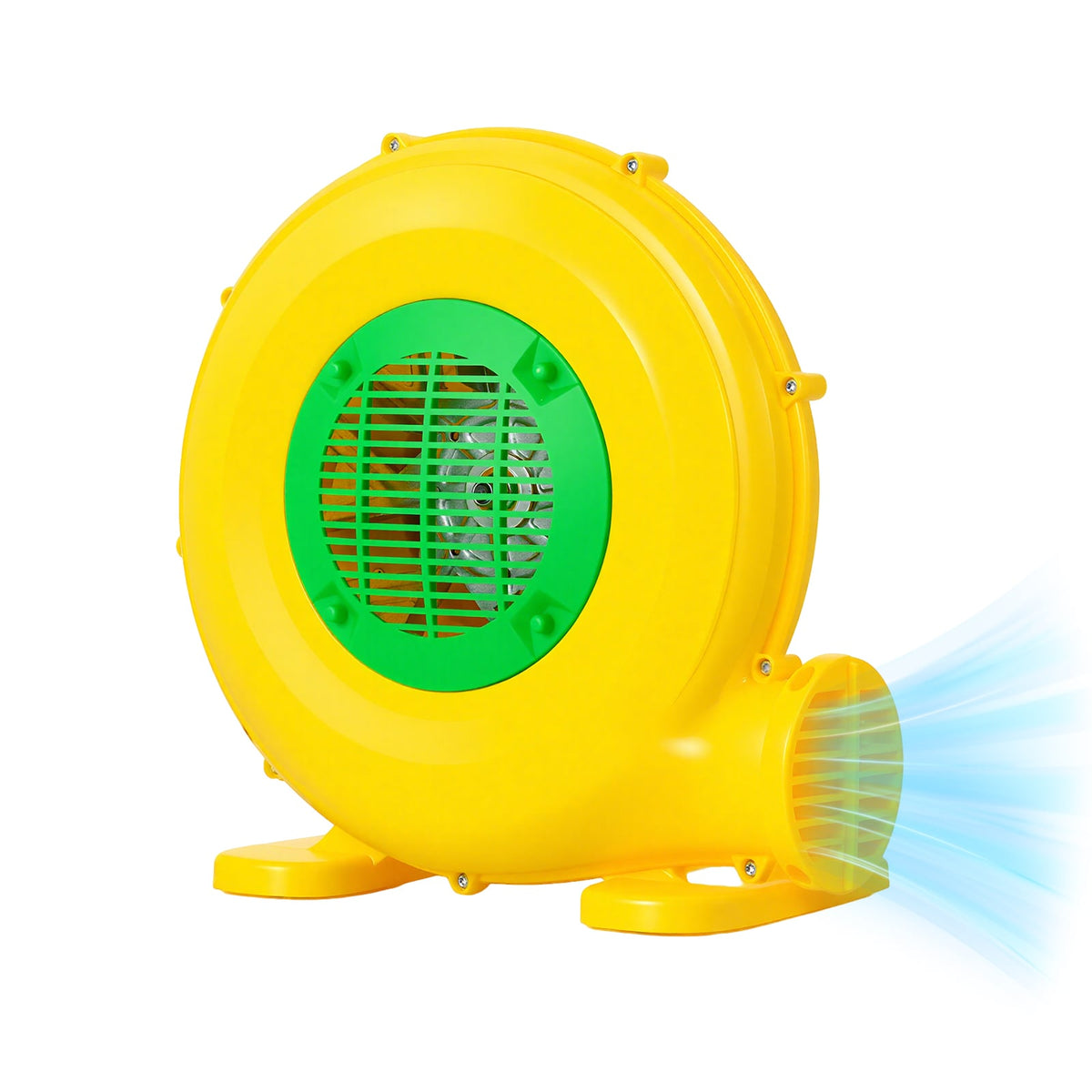 480W Bounce House Blower with Handle and Ground Stakes-Air Blowers-DECOROLALA