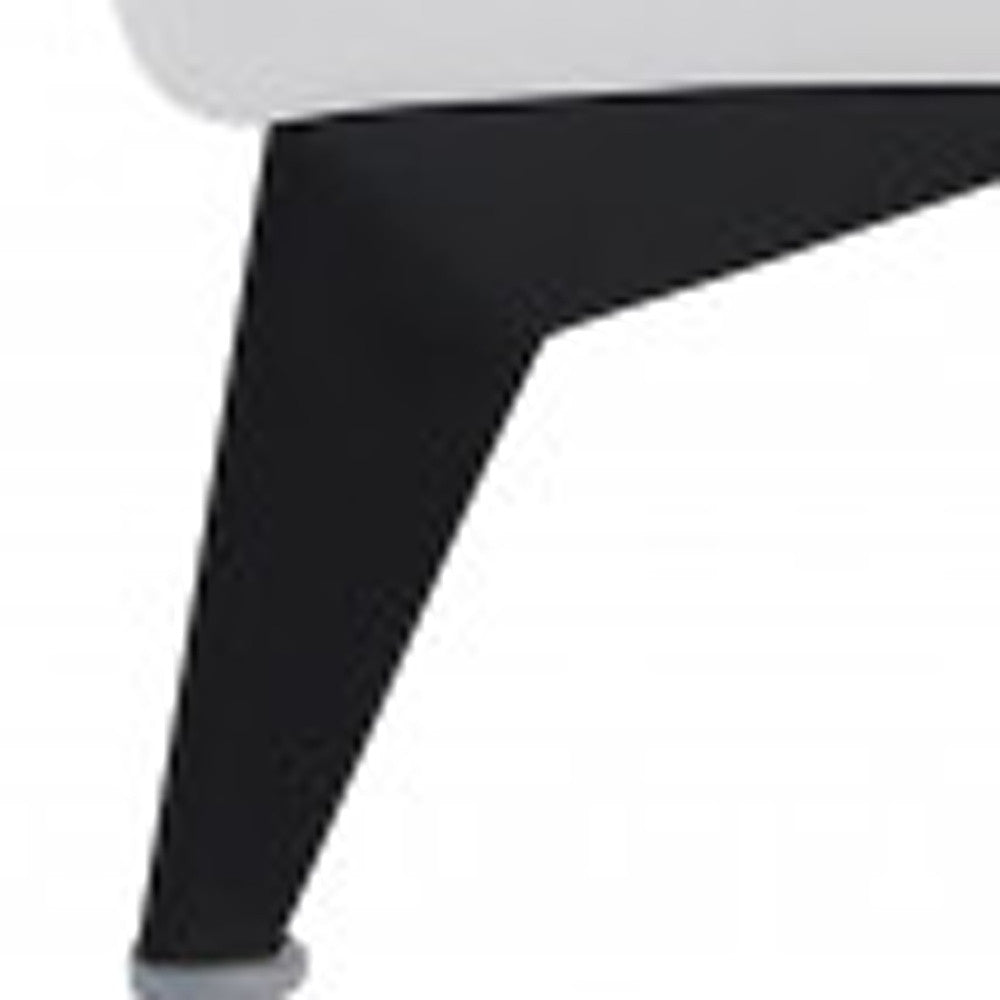 41" White Italian Leather Power Recliner Chair-Recliners-DECOROLALA
