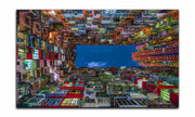 Hong Kong 48" x 30" Fine Art Canvas Print-n/a-DECOROLALA