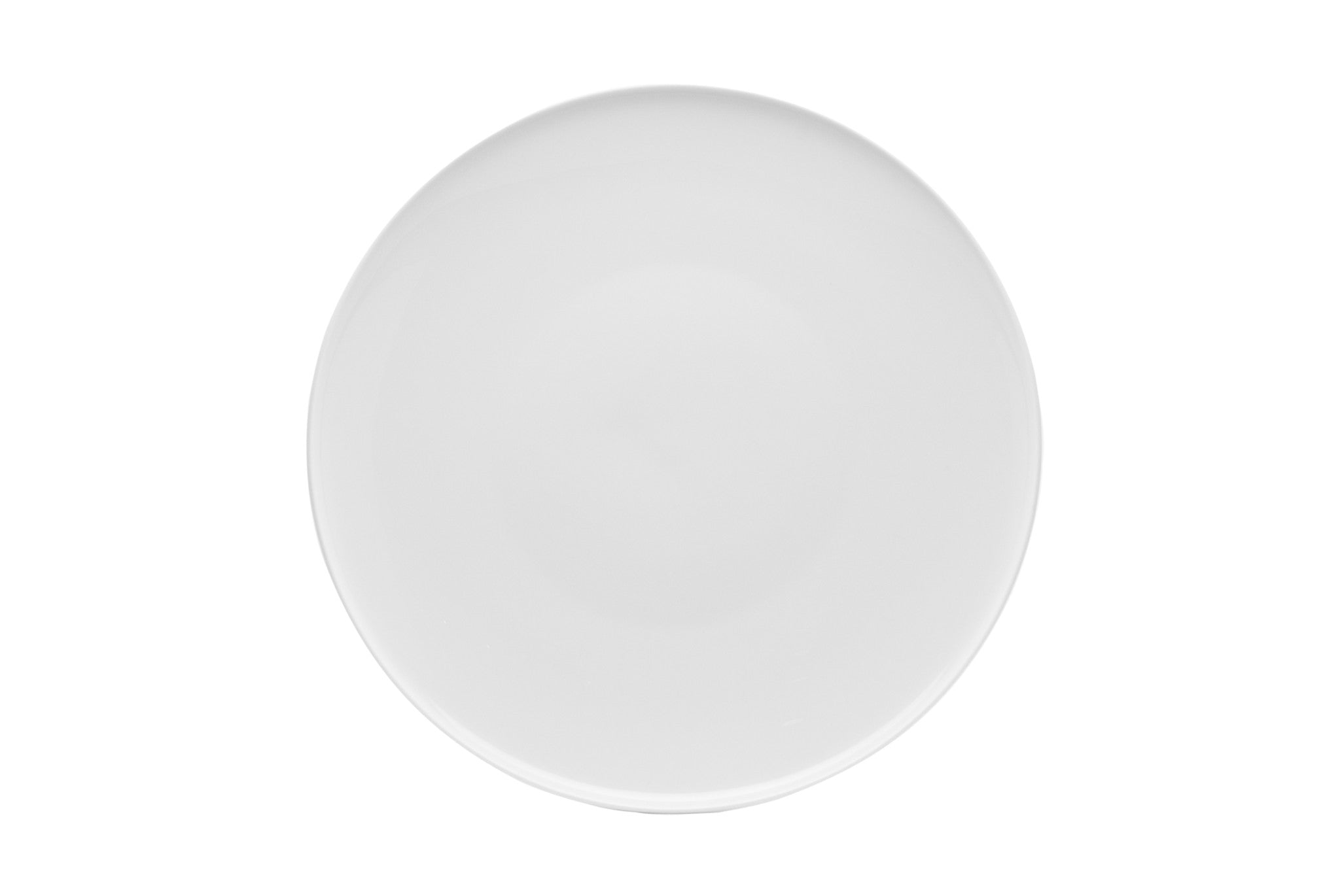 White Six Piece Porcelain Service For Six Salad Plate Set-Dinnerware-DECOROLALA